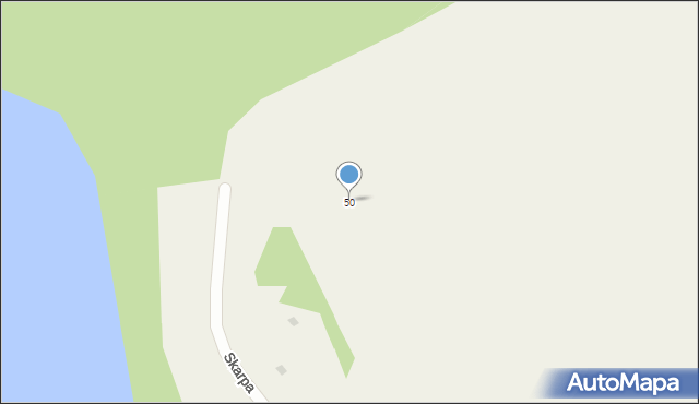 Skarpa, Skarpa, 50, mapa Skarpa