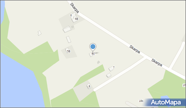 Skarpa, Skarpa, 5C, mapa Skarpa