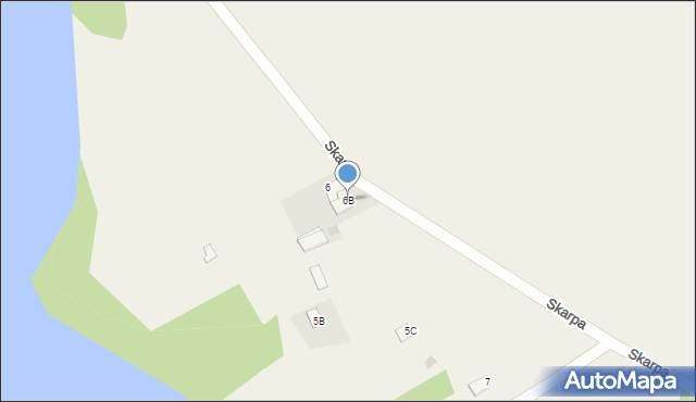 Skarpa, Skarpa, 6B, mapa Skarpa