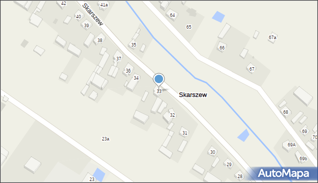 Skarszew, Skarszew, 33, mapa Skarszew