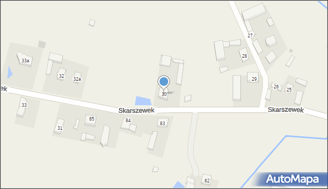 Skarszewek, Skarszewek, 30, mapa Skarszewek