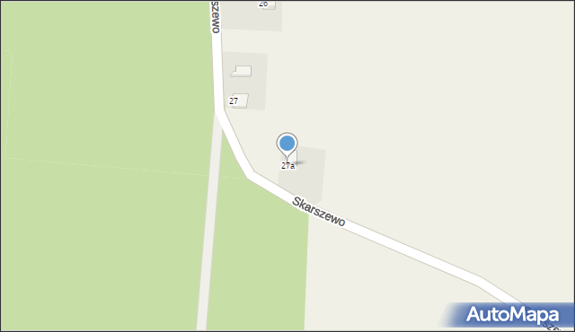 Skarszewo, Skarszewo, 27a, mapa Skarszewo