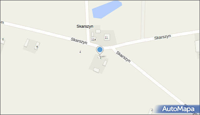 Skarszyn, Skarszyn, 3, mapa Skarszyn