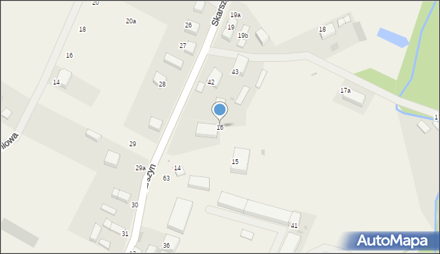 Skarszyn, Skarszyn, 16, mapa Skarszyn