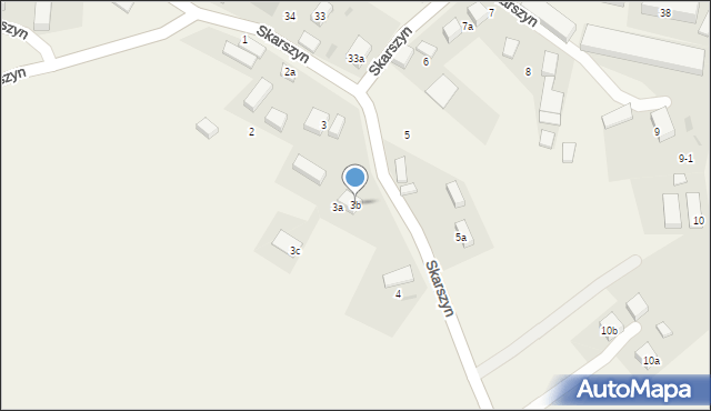 Skarszyn, Skarszyn, 3b, mapa Skarszyn