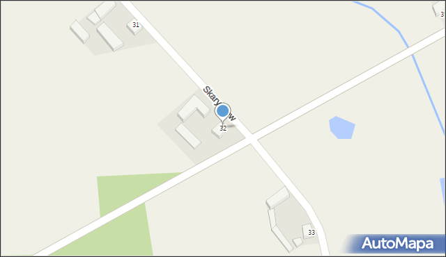 Skarydzew, Skarydzew, 32, mapa Skarydzew
