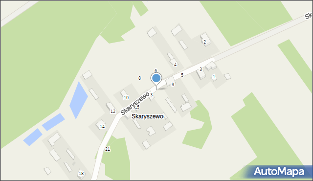 Skaryszewo, Skaryszewo, 23, mapa Skaryszewo