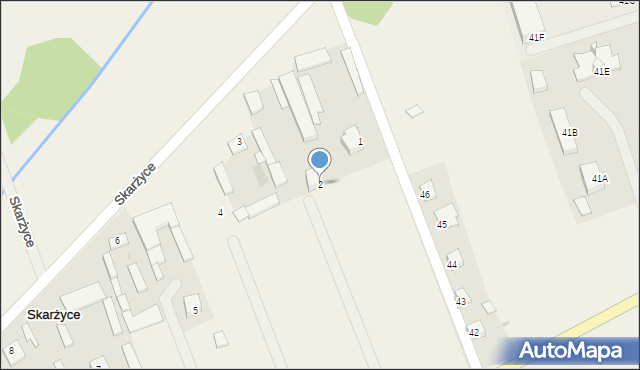 Skarżyce, Skarżyce, 2, mapa Skarżyce