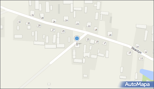 Skarżyn, Skarżyn, 22, mapa Skarżyn