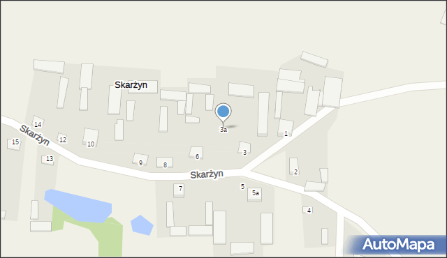 Skarżyn, Skarżyn, 3a, mapa Skarżyn