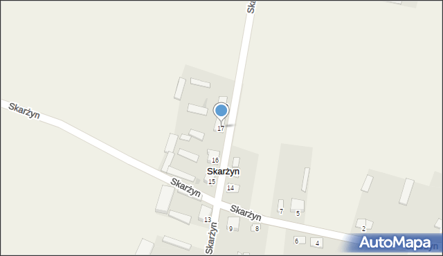 Skarżyn, Skarżyn, 17, mapa Skarżyn