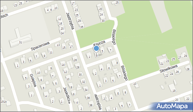 Skarżysko-Kamienna, Skowronkowa, 3, mapa Skarżysko-Kamienna