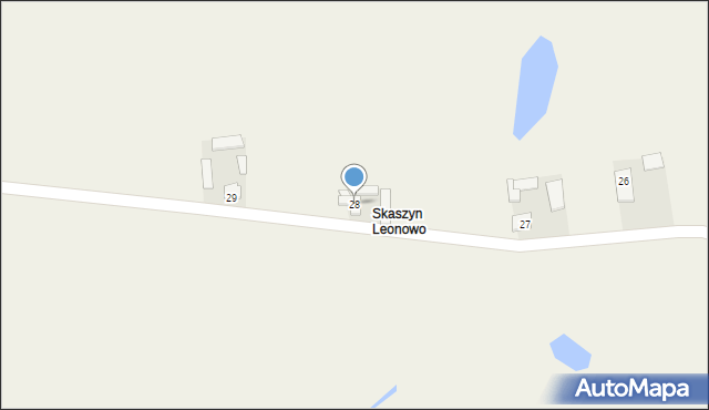 Skaszyn, Skaszyn, 28, mapa Skaszyn