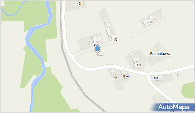 Skawa, Skawa, 479a, mapa Skawa