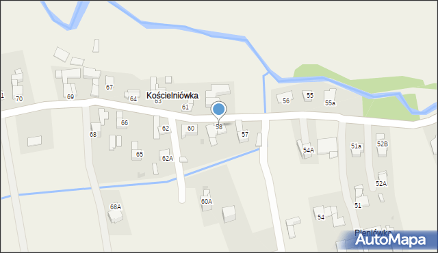 Skawa, Skawa, 58, mapa Skawa