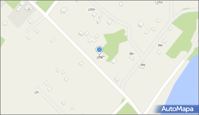 Skęczniew, Skęczniew, 100a, mapa Skęczniew