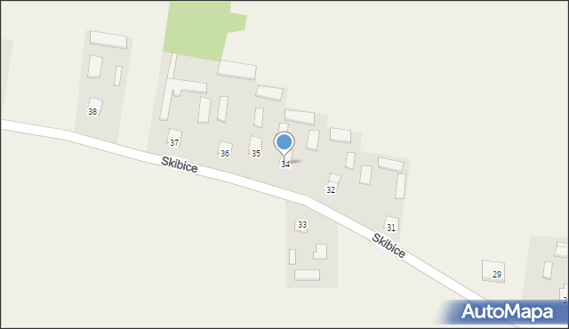 Skibice, Skibice, 34, mapa Skibice