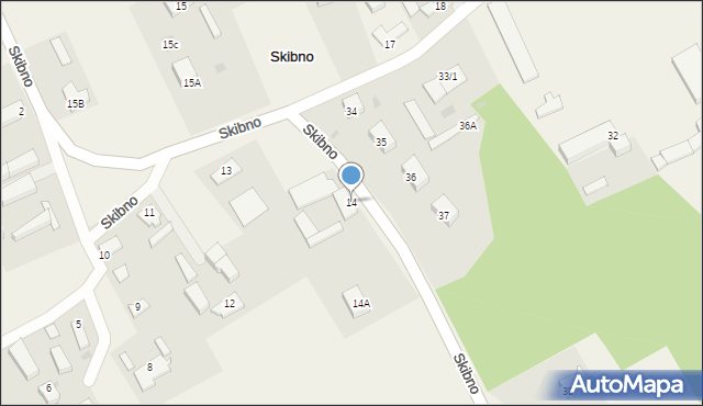 Skibno, Skibno, 14, mapa Skibno