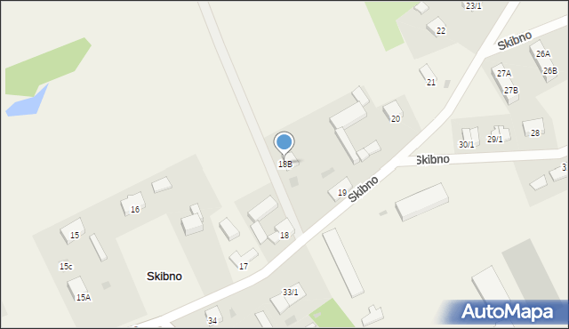 Skibno, Skibno, 18B, mapa Skibno
