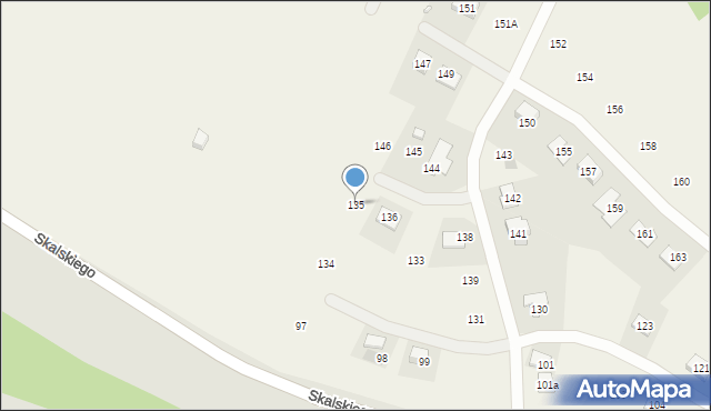 Skiby, Skiby, 135, mapa Skiby