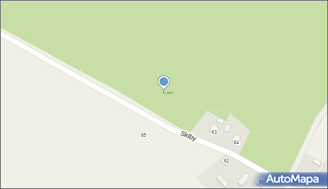 Skiby, Skiby, 66, mapa Skiby