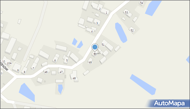 Skidniów, Skidniów, 50, mapa Skidniów