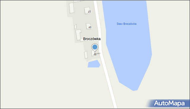 Skierbieszów-Kolonia, Skierbieszów-Kolonia, 48, mapa Skierbieszów-Kolonia