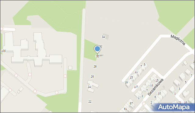 Skierniewice, Skrzypka Tadeusza, kapr. podch., 30, mapa Skierniewic