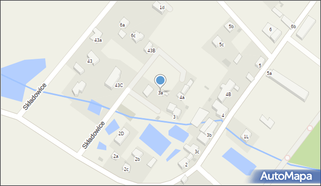 Składowice, Składowice, 3a, mapa Składowice