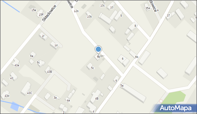 Składowice, Składowice, 5b, mapa Składowice