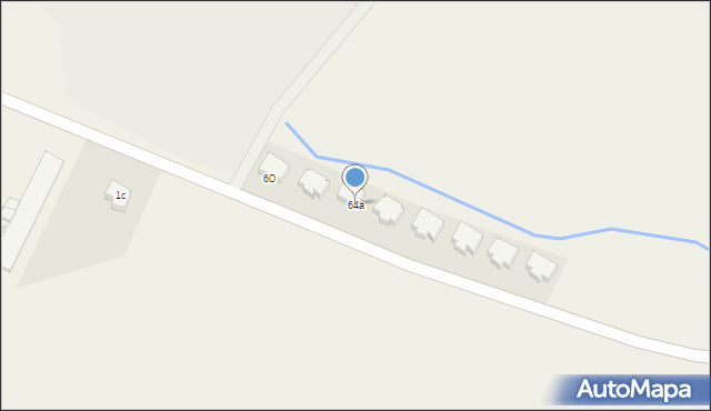 Składowice, Składowice, 64a, mapa Składowice