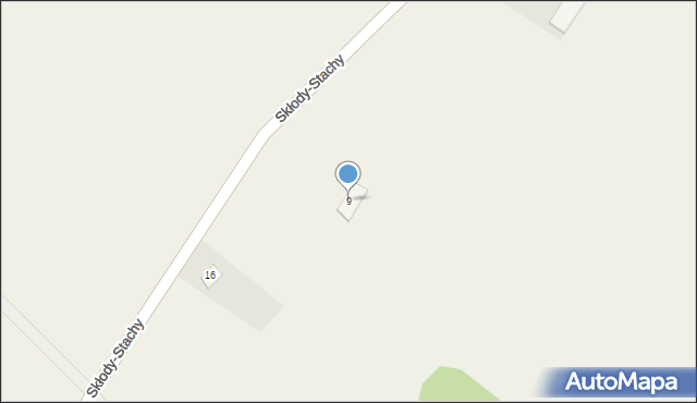 Skłody-Piotrowice, Skłody-Piotrowice, 9, mapa Skłody-Piotrowice