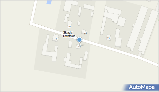 Skłody-Przyrusy, Skłody-Przyrusy, 11, mapa Skłody-Przyrusy