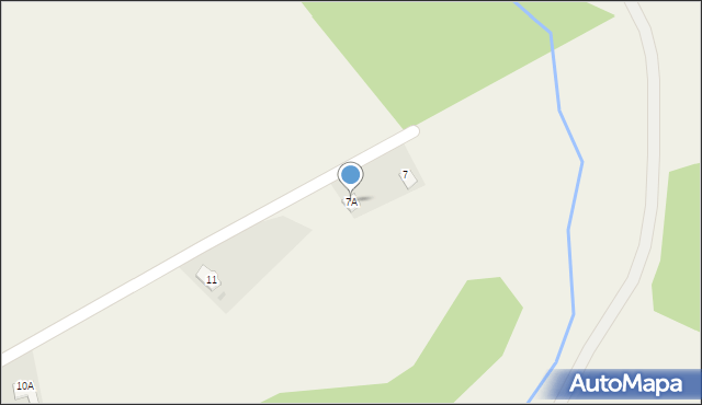 Skłudzewo, Skłudzewo, 7A, mapa Skłudzewo