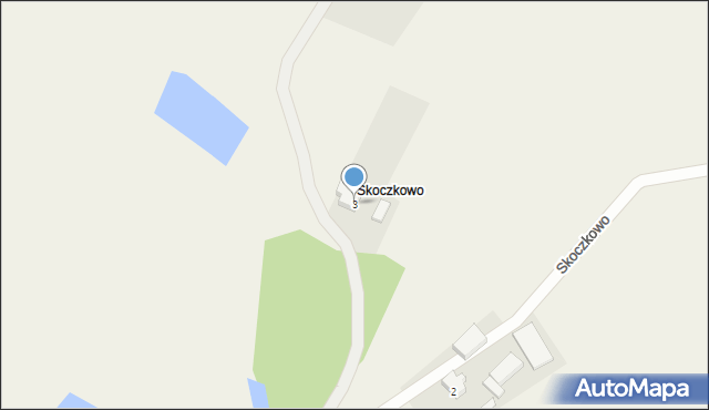 Skoczkowo, Skoczkowo, 3, mapa Skoczkowo