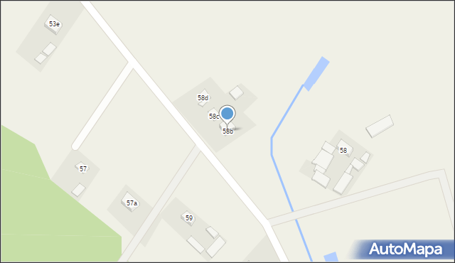 Skoki, Skoki, 58b, mapa Skoki