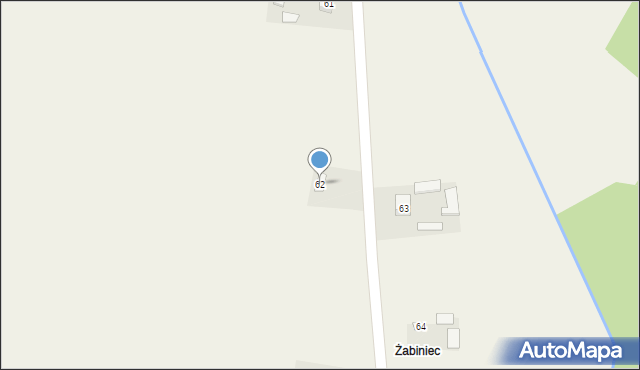 Skoki, Skoki, 62, mapa Skoki