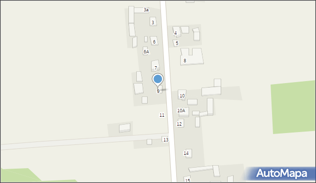 Skoki, Skoki, 9, mapa Skoki