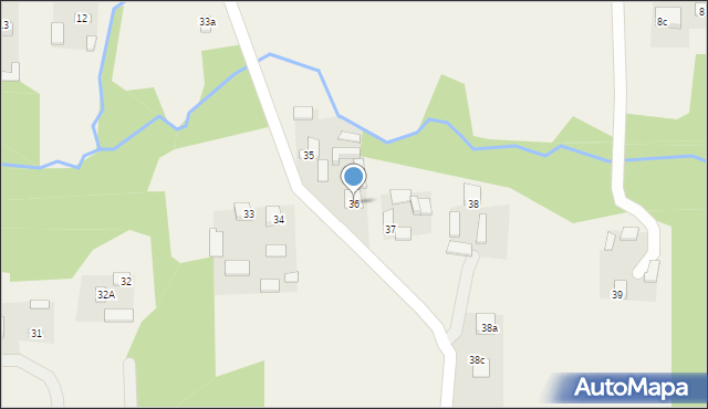 Skolankowska Wola, Skolankowska Wola, 36, mapa Skolankowska Wola