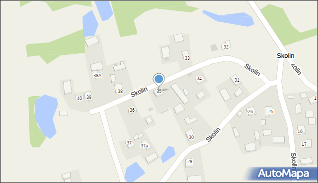 Skolin, Skolin, 35, mapa Skolin