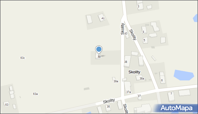 Skolity, Skolity, 39, mapa Skolity