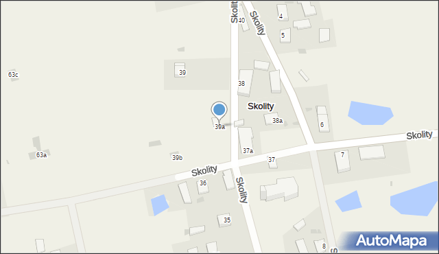 Skolity, Skolity, 39a, mapa Skolity