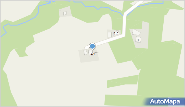 Skołyszyn, Skołyszyn, 209, mapa Skołyszyn