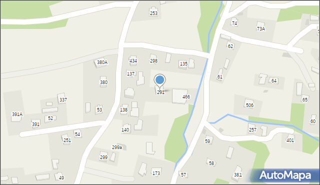 Skołyszyn, Skołyszyn, 291, mapa Skołyszyn