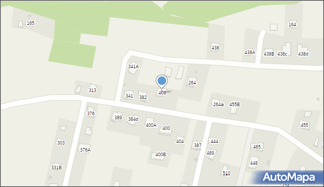 Skołyszyn, Skołyszyn, 409, mapa Skołyszyn