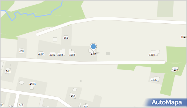 Skołyszyn, Skołyszyn, 438f, mapa Skołyszyn