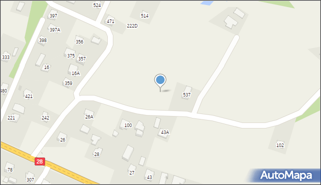 Skołyszyn, Skołyszyn, 537a, mapa Skołyszyn