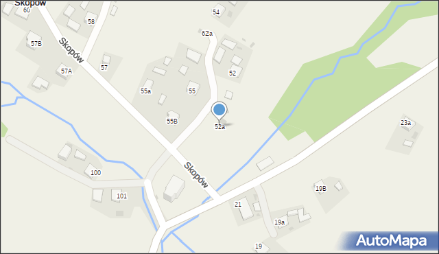 Skopów, Skopów, 52a, mapa Skopów