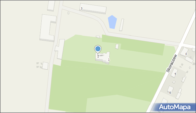 Skoraczew, Skoraczew, 2, mapa Skoraczew