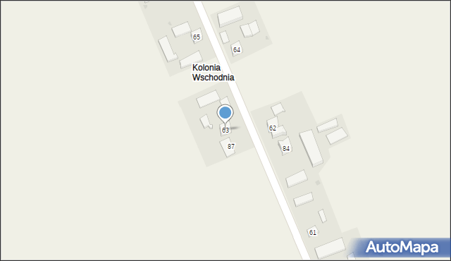 Skorczów, Skorczów, 63, mapa Skorczów